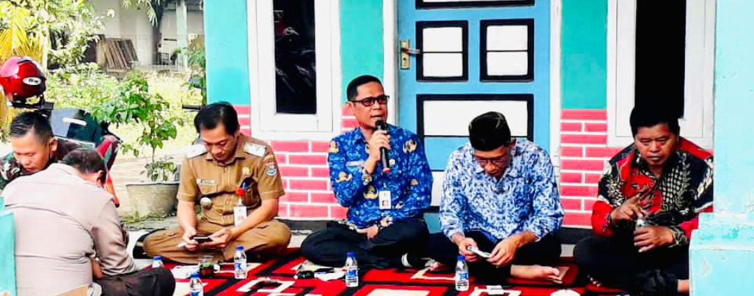 Sekcam Cisoka Hadiri Sosialisasi Bsr Tlh Ta Dilanjutkan Peletakan